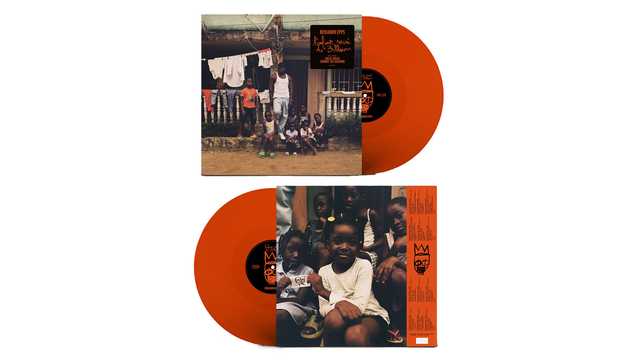 Vinyle orange